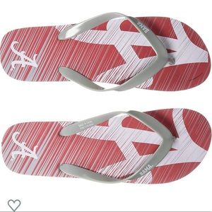 NWT—Alabama Crimson Tide Flip Flops